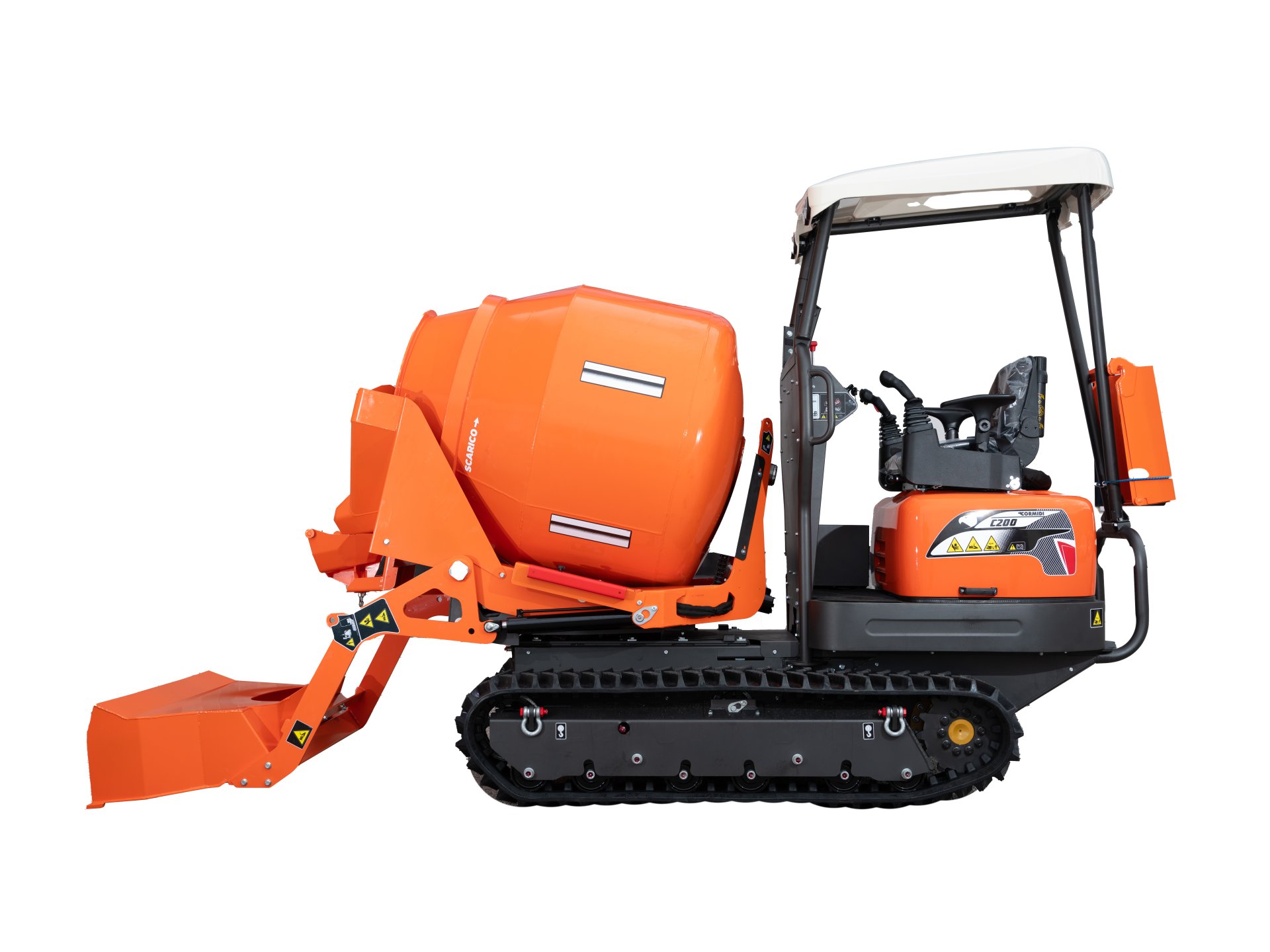 Cormidi C200 - Dumper cingolato 2000 kg | Made in Italy