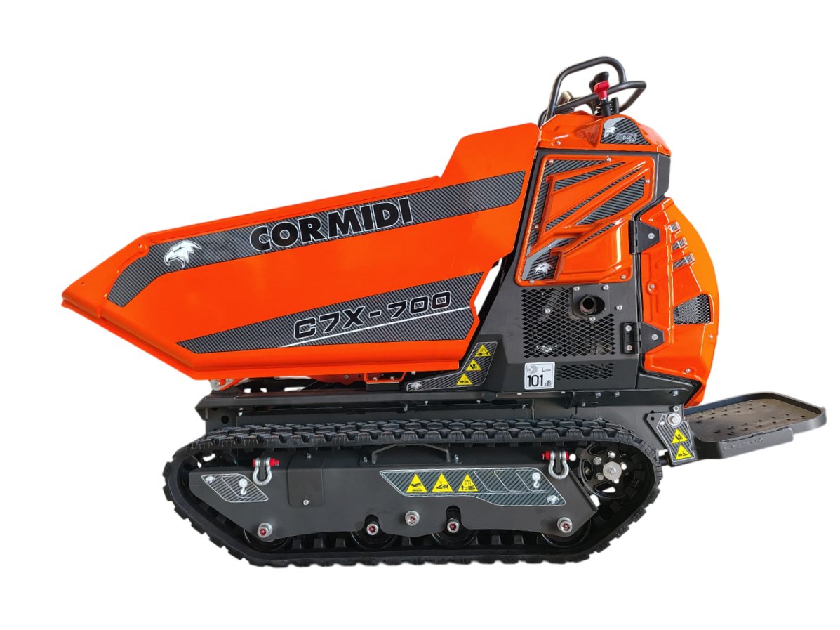 Cormidi C7X - Dumper cingolato 700 kg | Made in Italy - 4