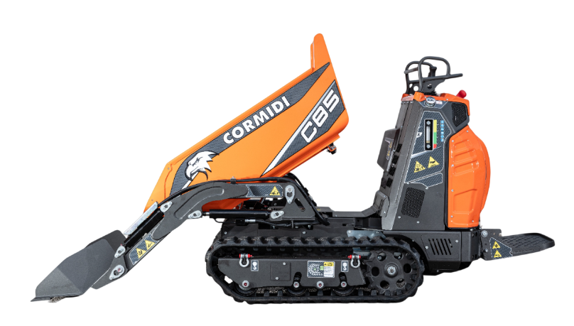 Cormidi C85E - Dumper cingolato 800 kg | Made in Italy - 7
