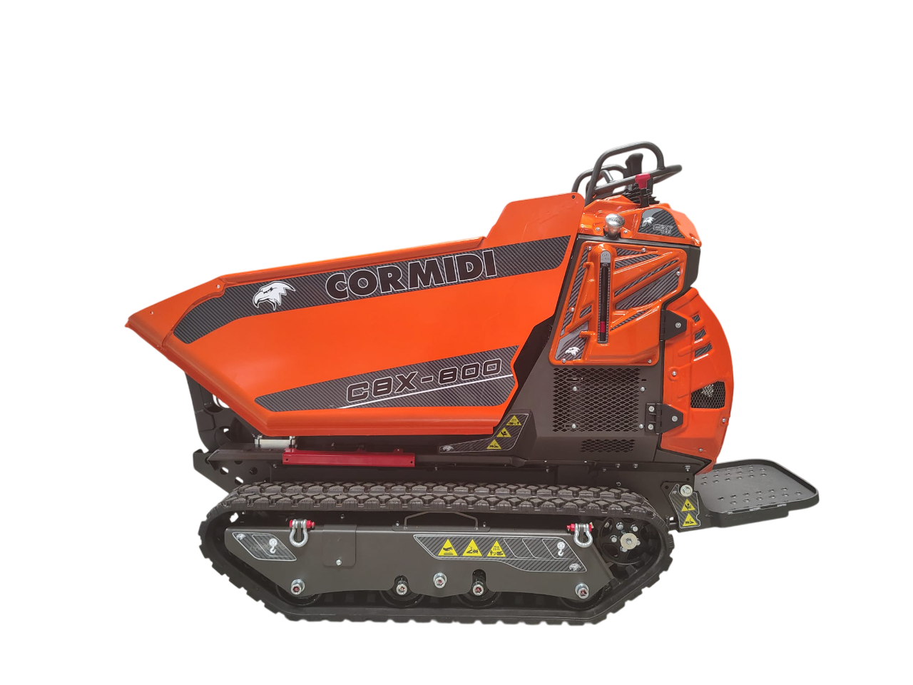 Cormidi C8X - Dumper cingolato 800 kg | Made in Italy