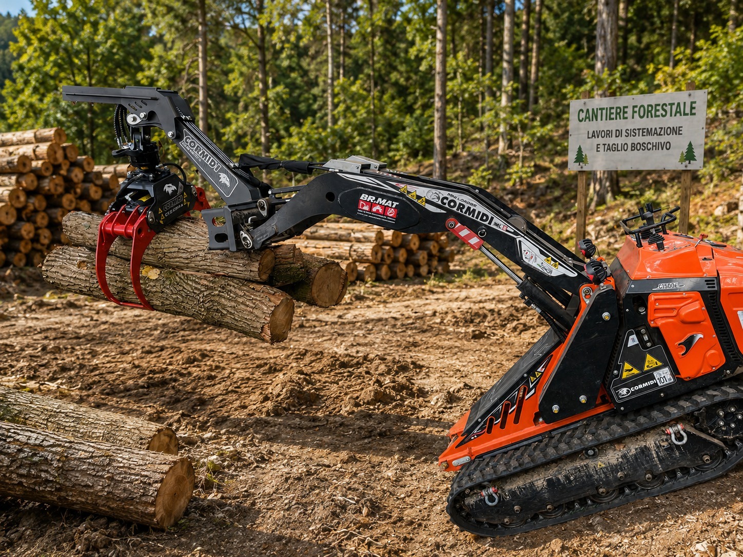 Cormidi CMF1200 - Multifunzione cingolata 1200 kg - 7