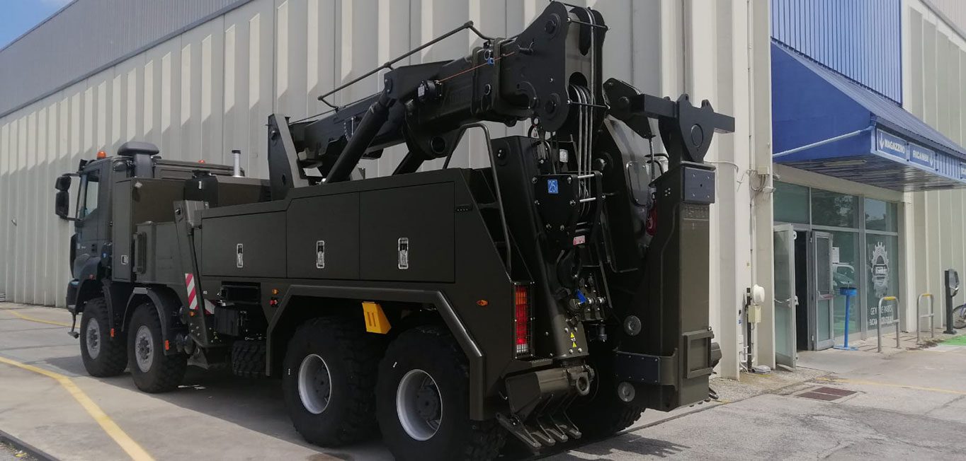 Isoli HDR 10 Crane - Autogru Militare - 6