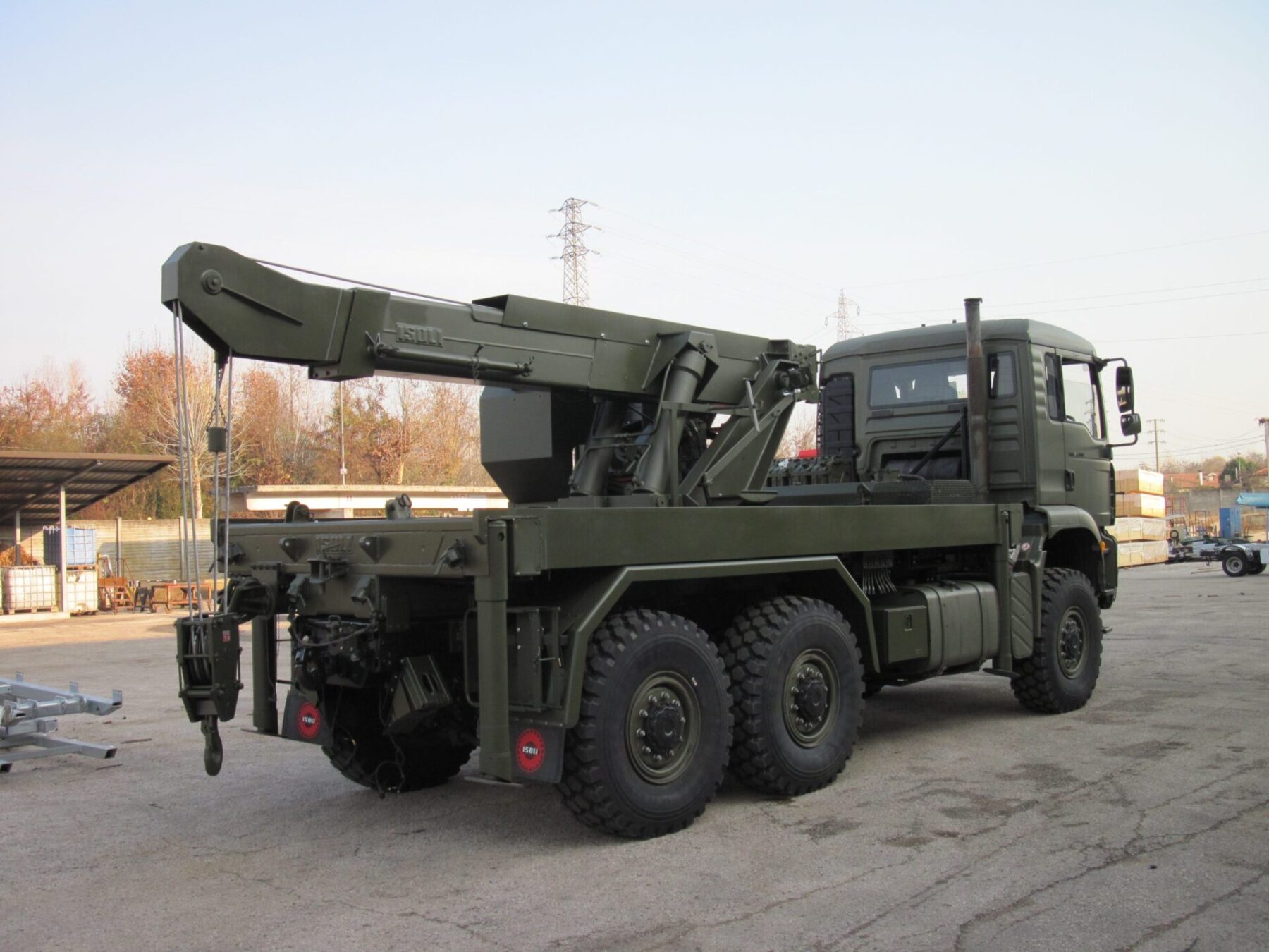 Isoli M6 - Autogru Militare 6x120
