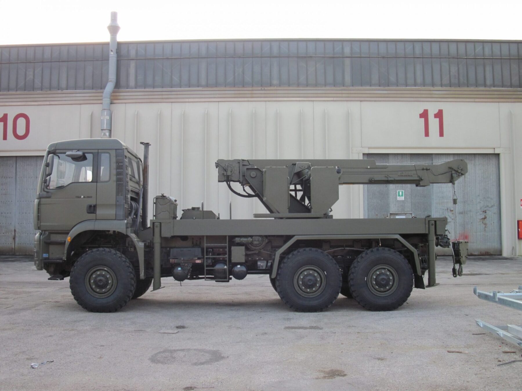 Isoli M6 - Autogru Militare 6x120 - 6