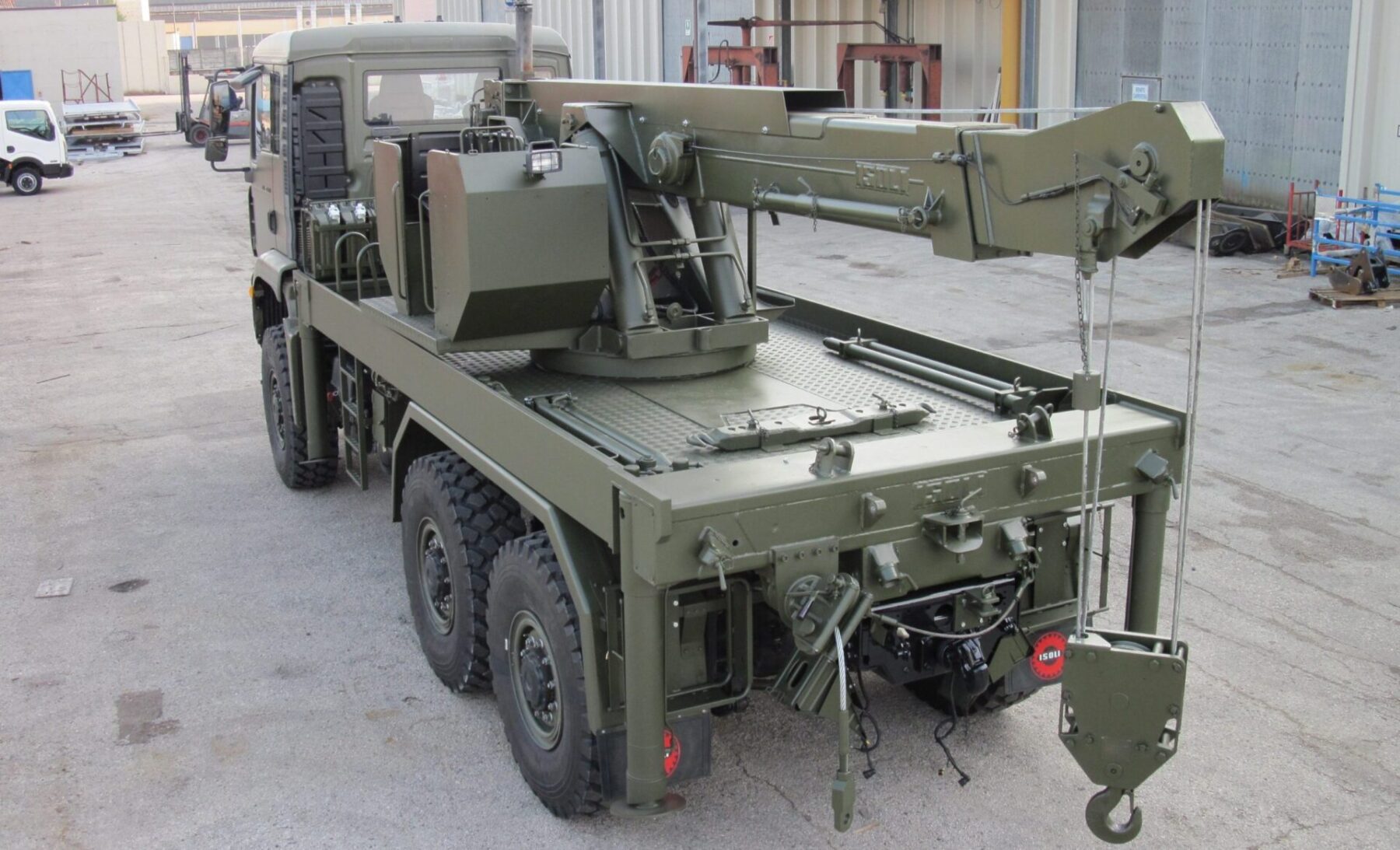 Isoli M6 - Autogru Militare 6x120 - 7