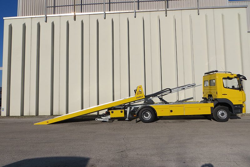 Isoli Slide 15 - Carro soccorso a pianale scarrabile in acciaio da 1 tonnellate - 5