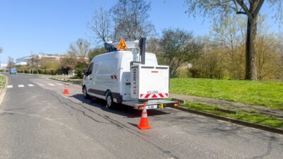 Piattaforma aerea telescopica da 17 m su Renault Master KL17P - 7