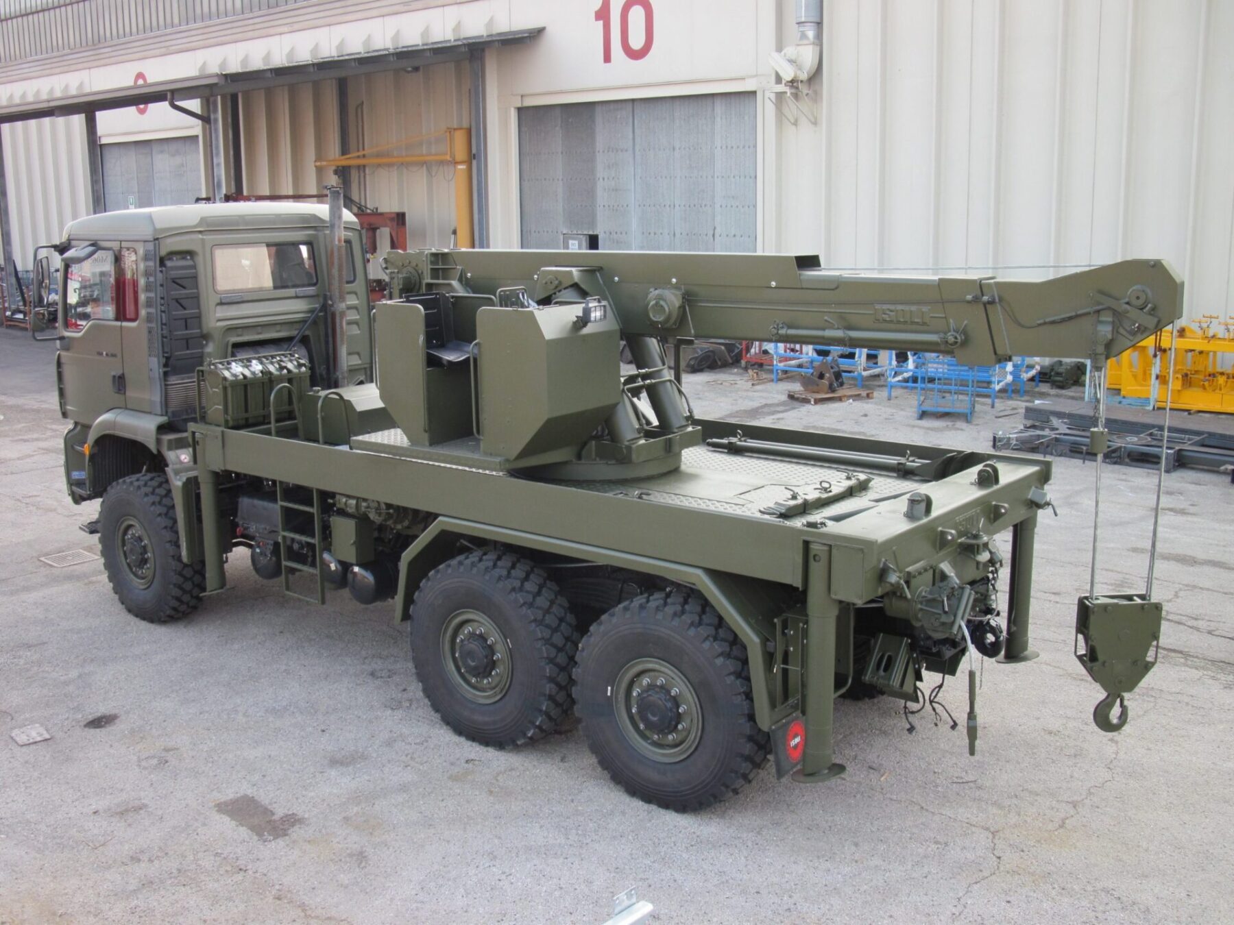 Isoli M6 - Autogru Militare 6x120 - 8