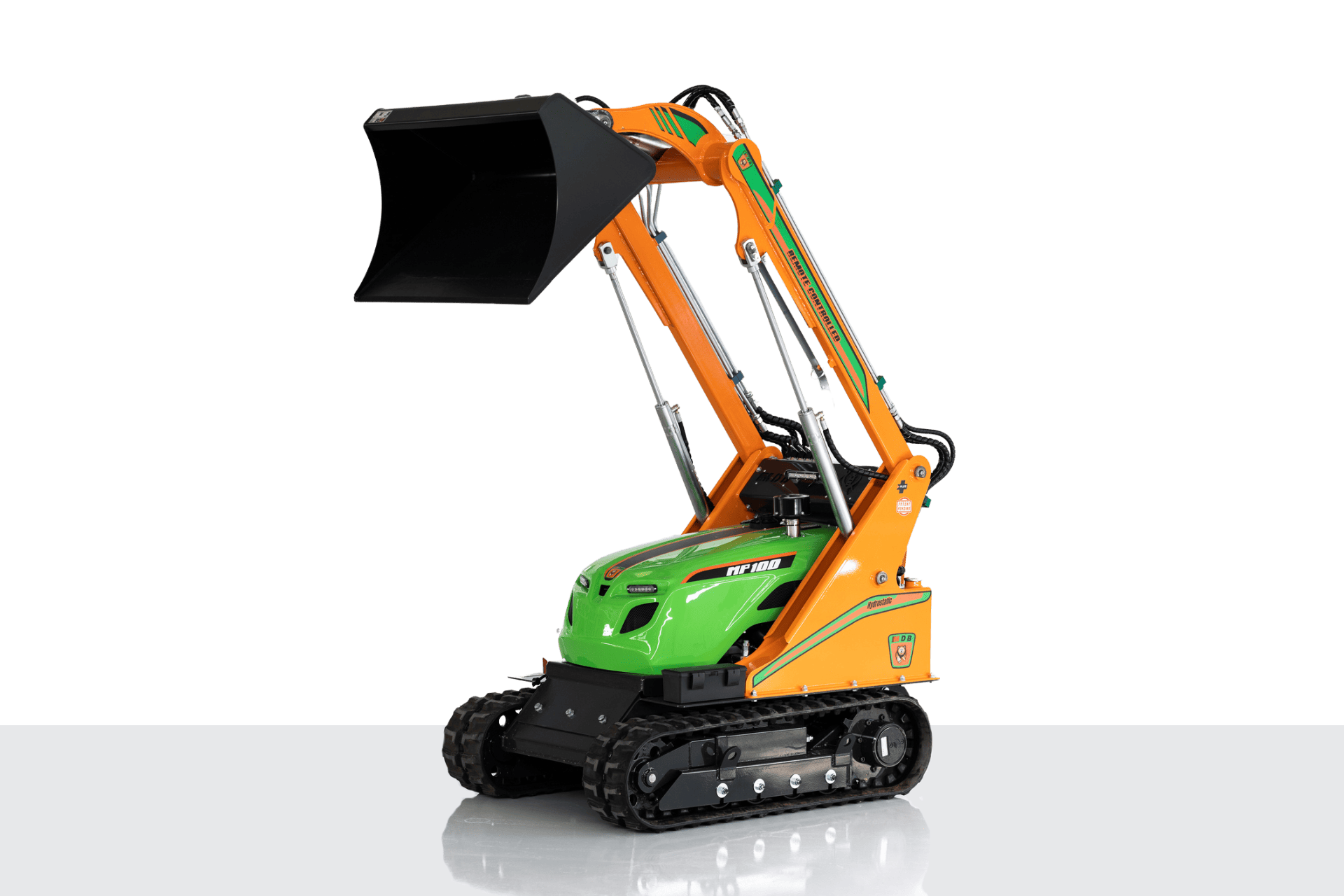 MP 100 PLUS: Mini-Trasportatore Radiocomandato Cingolato | M - 4