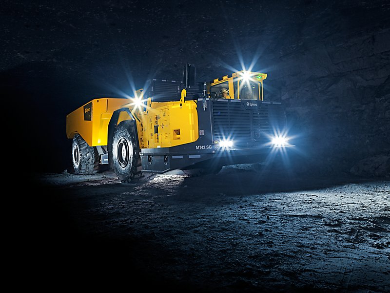 Autocarri elettrici per coltivazione sotterranea