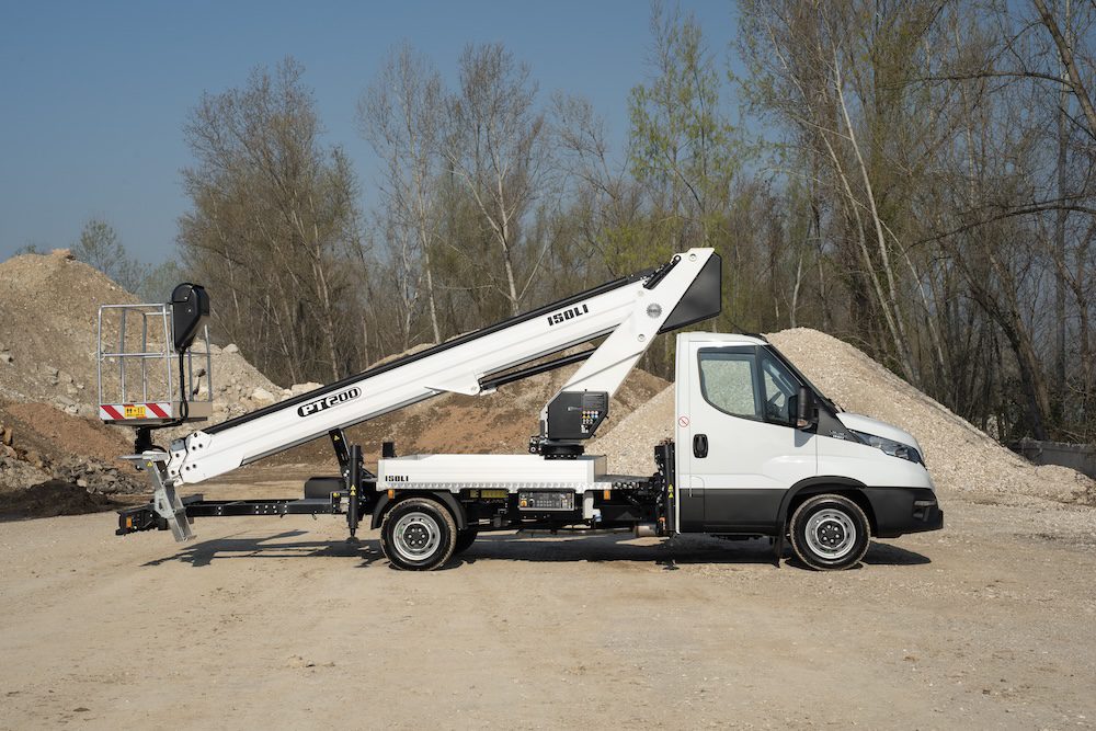 Camion con Cestello Telescopico 200mt PT19.90E