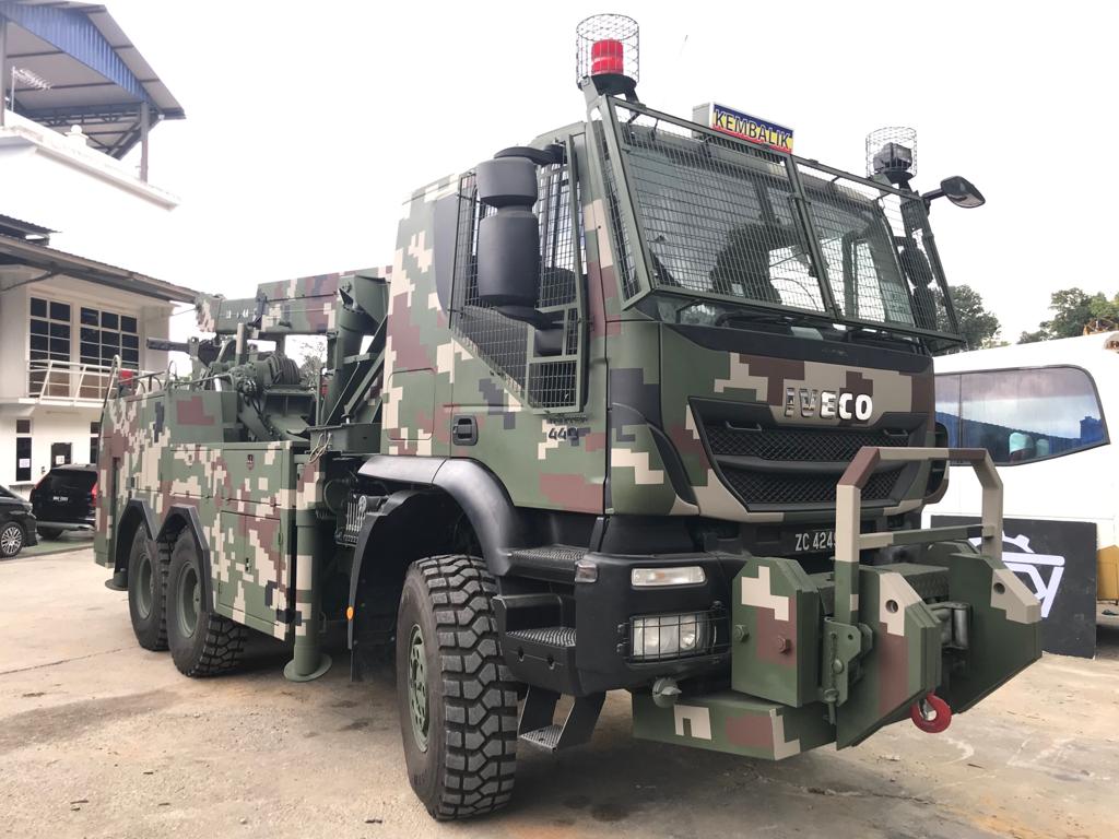 Autogru Militare HDR 120 - 6