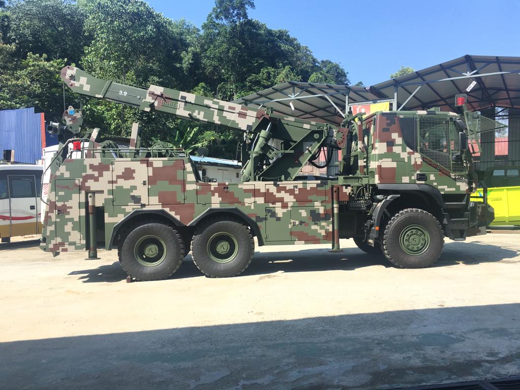 Autogru Militare HDR 120 - 7