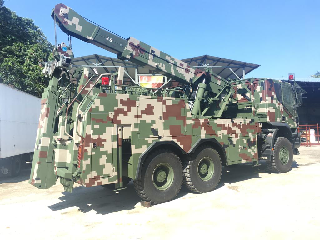 Autogru Militare HDR 120 - 8
