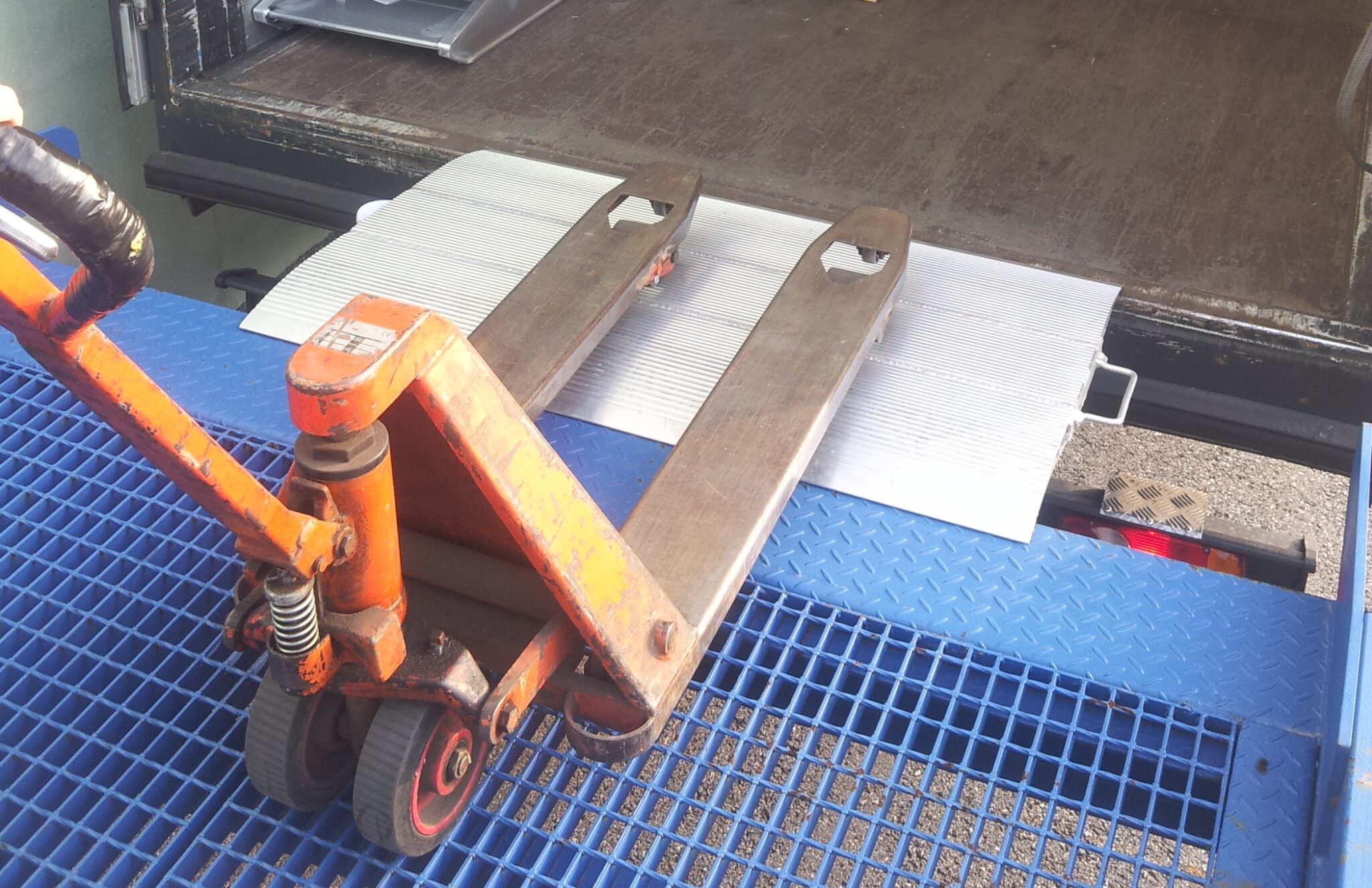 Plataformas móviles de carga en aluminio - 2