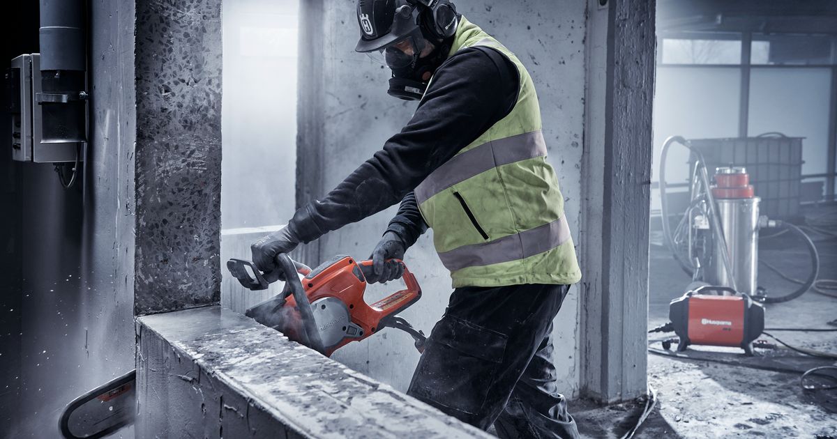 Funzione X-Halt™ freno di sicurezza del disco diamantato. Fiducia quando serve.