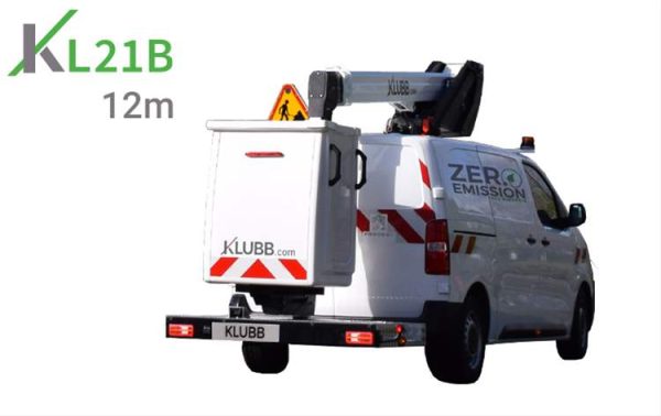 Piattaforma aerea elettrica da 11.40 m su Stellantis E-expert KL21B