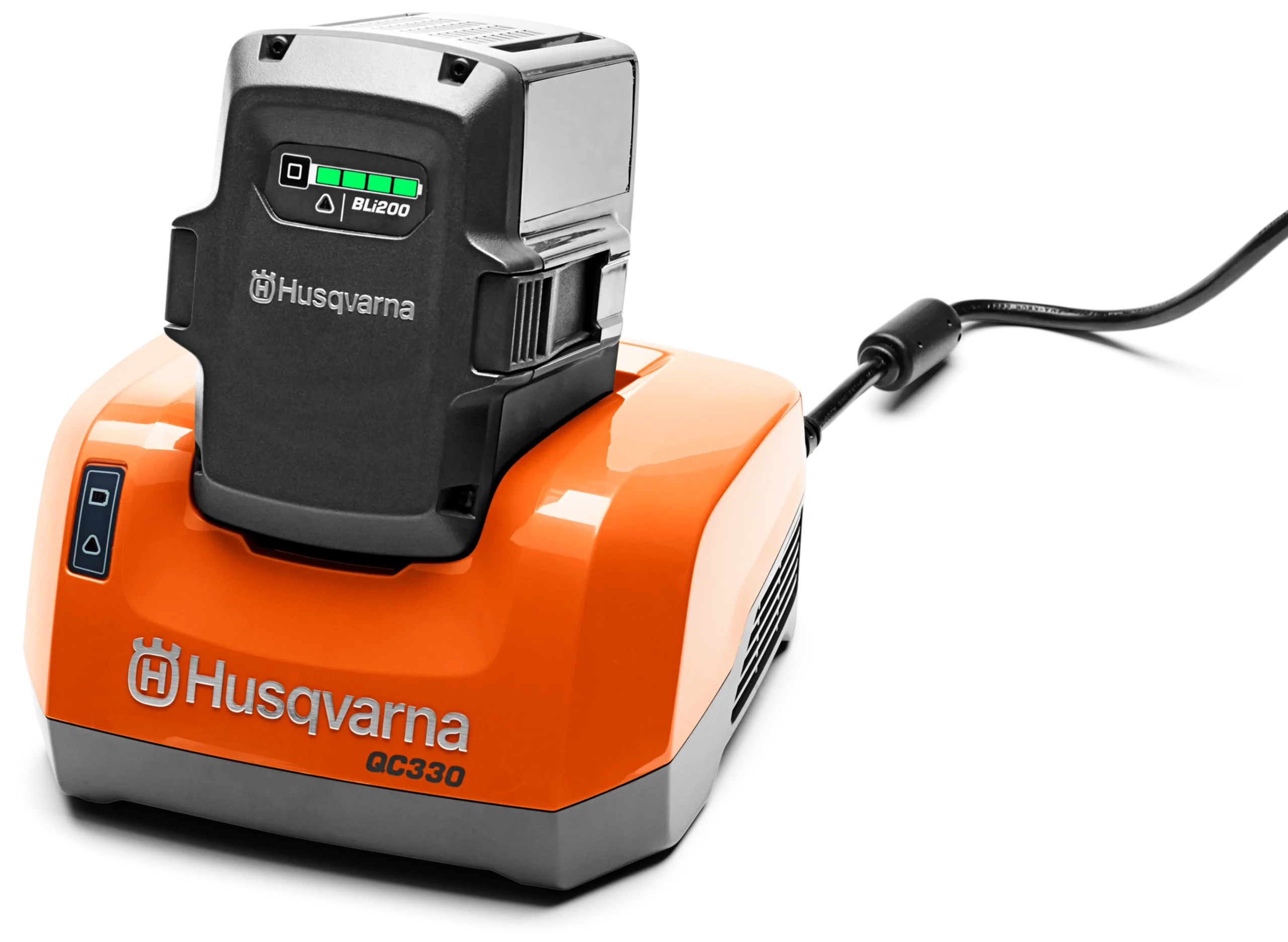 Caricabatterie e inverter Husqvarna per uso professionale