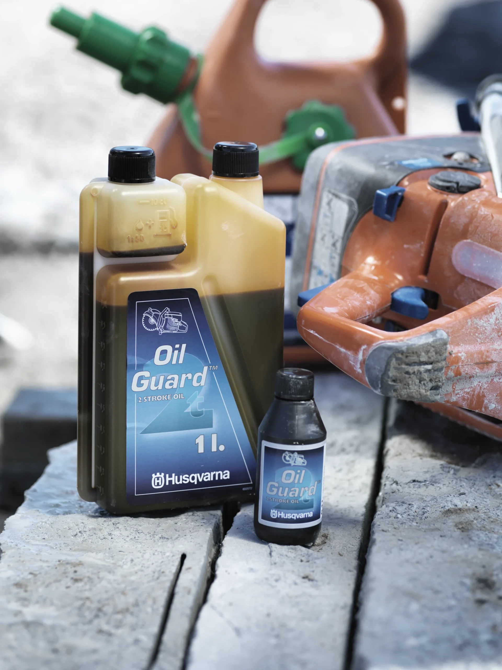 Oli e taniche per carburante Husqvarna per uso professionale