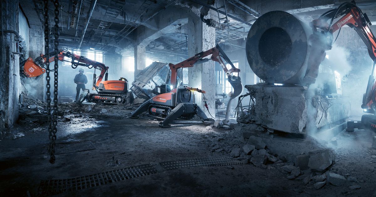 Accessori originali per robot da demolizione - 3