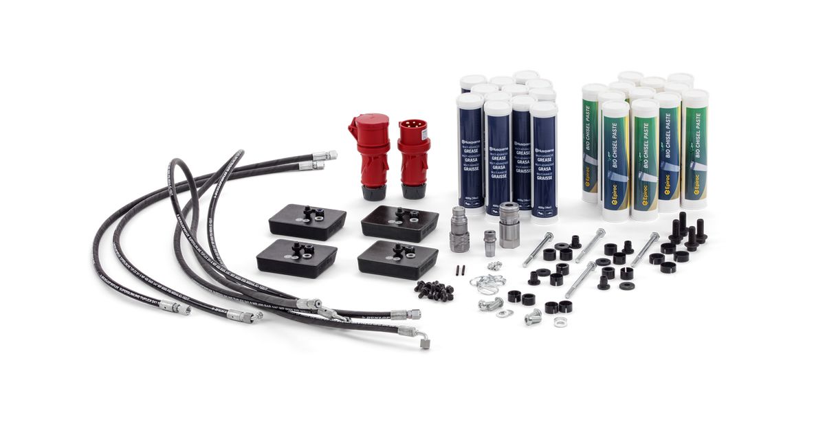 Kit ricambi primo intervento in cantiere per Husqvarna DXR 95