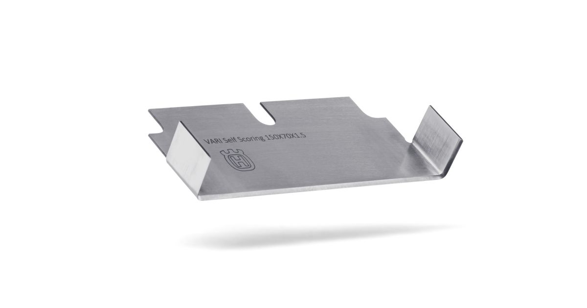 Husqvarna VARI-SCRAPE™ Self-scoring blades