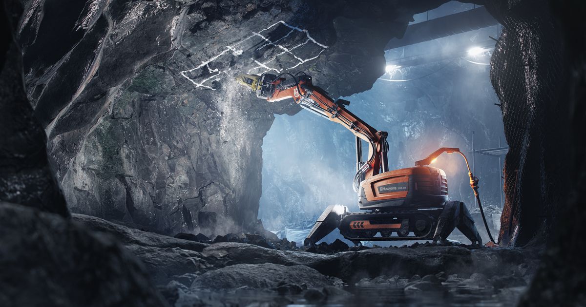 Robot a distanza DXR: soluzioni per il settore minerario